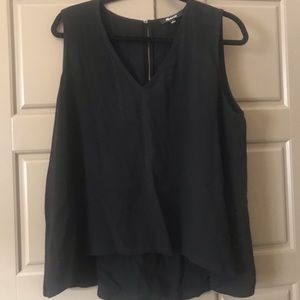 Madewell Black Tank (blouse material)